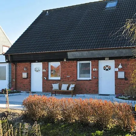 Nyaraló Doppelhaushaelfte, Friedrichskoog-spitze *